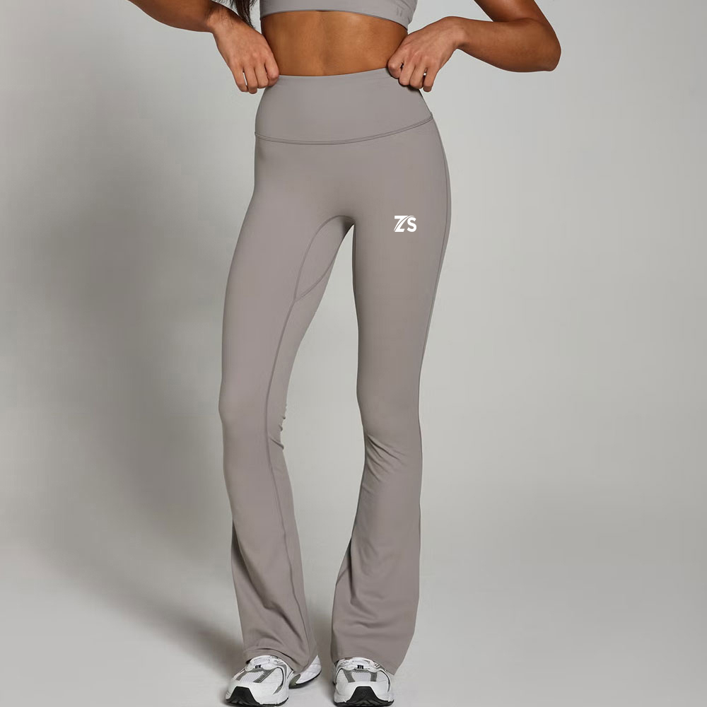 Flared Leggings - Mushroom